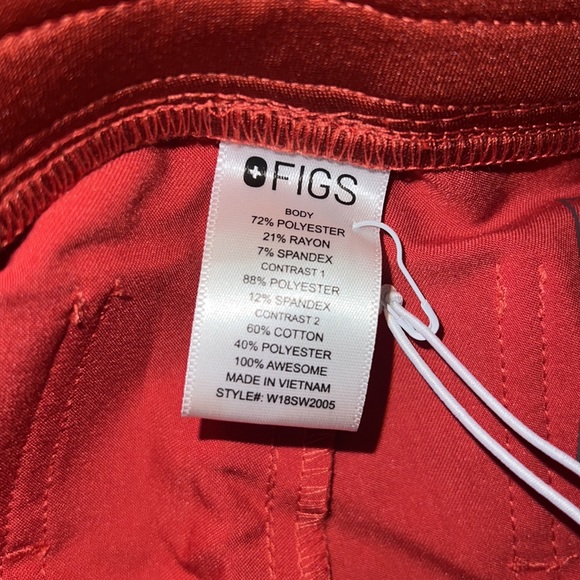 Figs Zamora 2.0 Jogger Scrub Pants *Limited Edition Clay - Picture 6 of 11